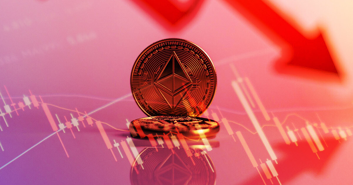 Стоимость эфира снизилась на фоне продаж Ethereum Foundation