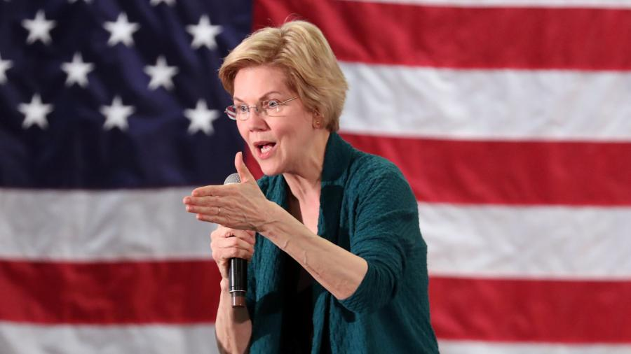 Элизабет Уоррен требует от Сената запретить крипто-кошельки